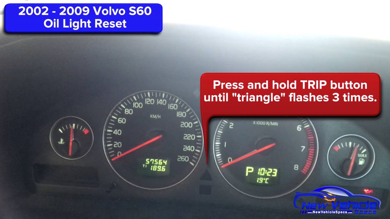 Featured image of post 03 Volvo S60 Oil Light Reset