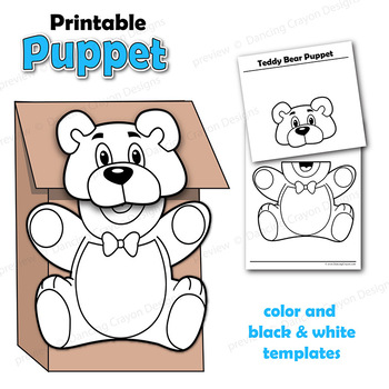 Featured image of post Bear Puppet Paper Bag