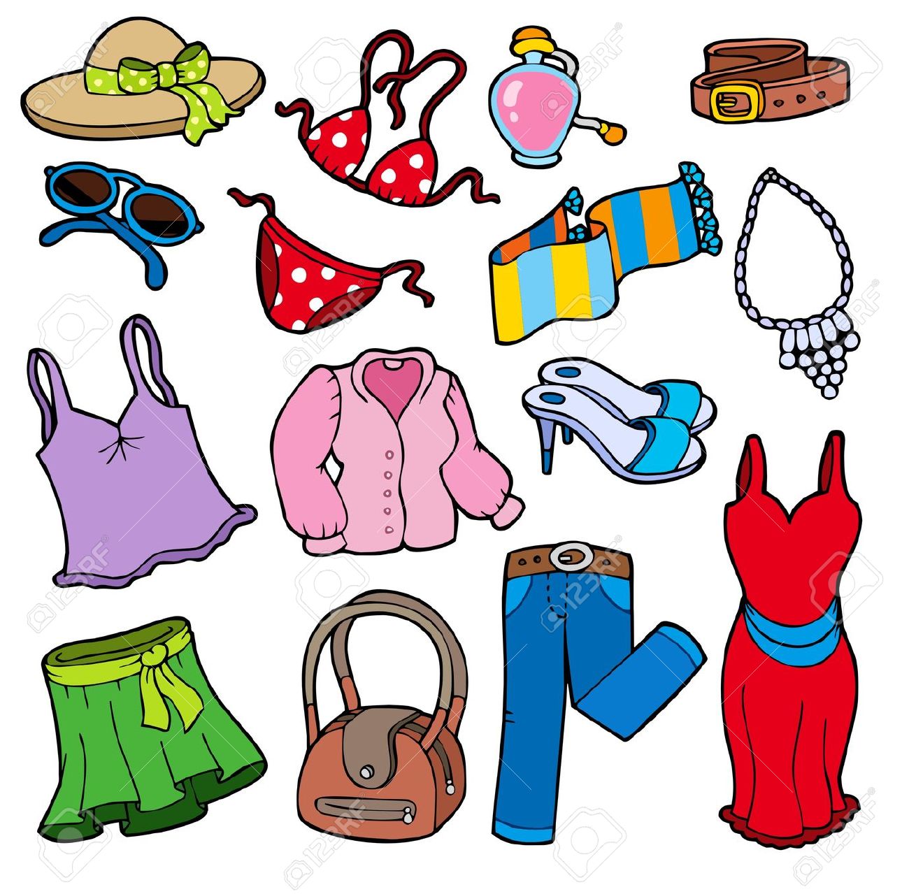 Featured image of post Cute Summer Clothes Clipart