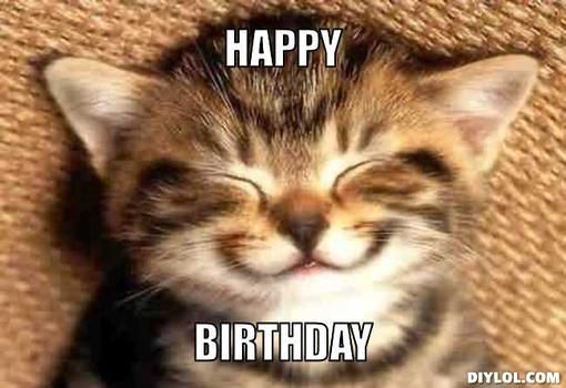 Featured image of post Happy Birthday Kitten Meme