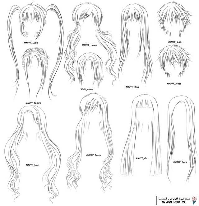 Featured image of post How To Draw Anime Hair Step By Step For Beginners