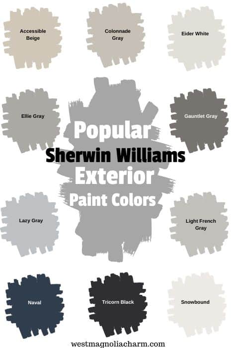 Featured image of post Most Popular Gray Exterior Paint Colors Sherwin Williams