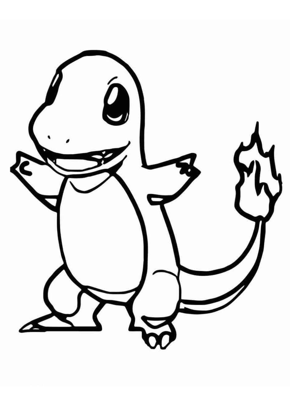 Featured image of post Printable Pokemon Coloring Pages Charmander