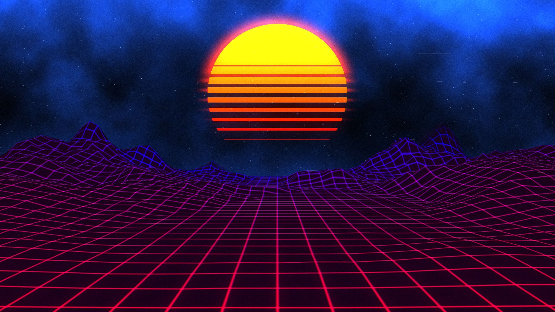 Featured image of post Retro Sunset Wallpaper Gif 1080P