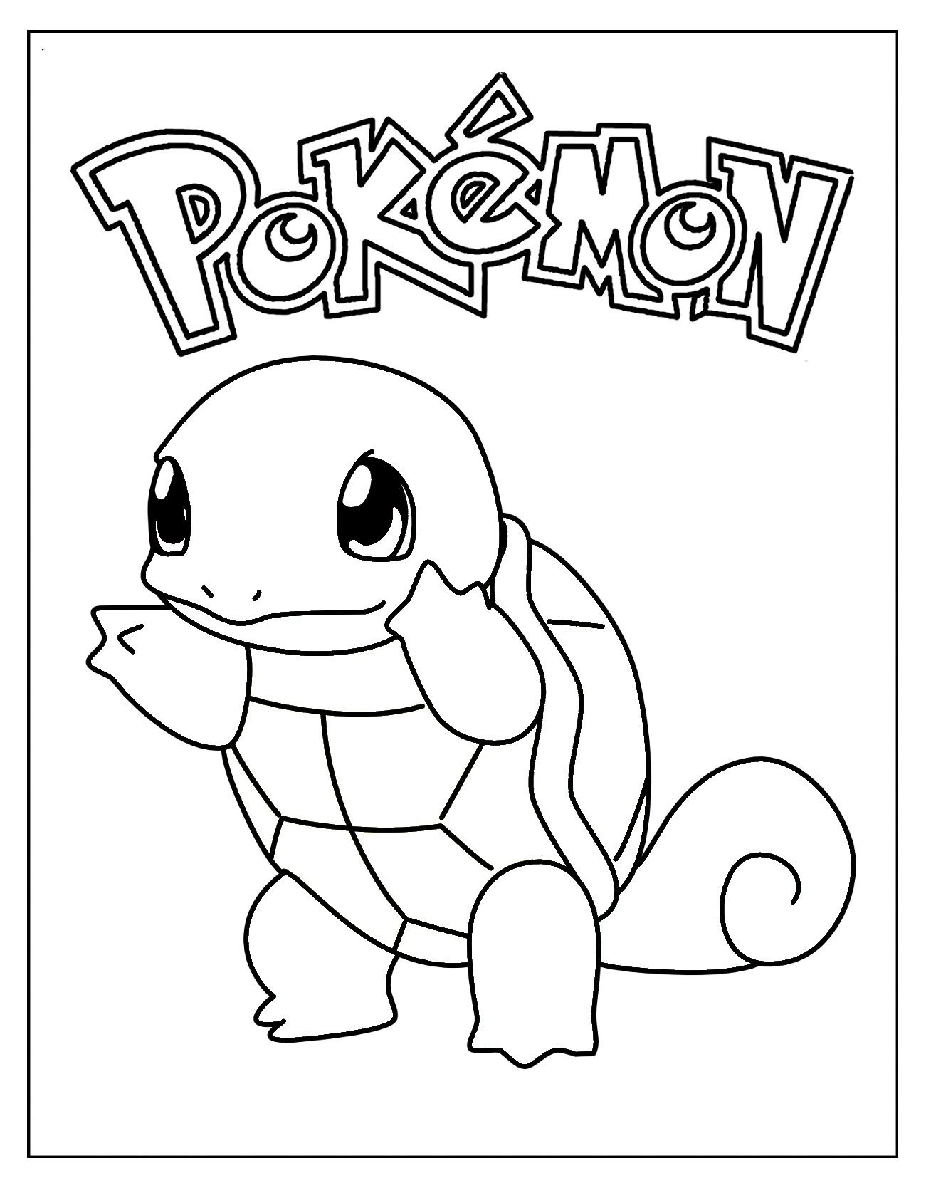 Featured image of post Squirtle Pokemon Coloring Pages Charmander