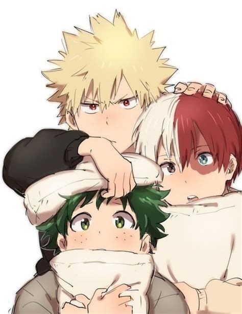 Featured image of post Todoroki X Deku X Bakugou Fanart