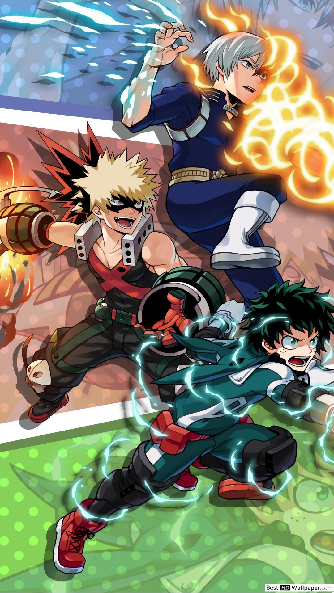 Featured image of post Todoroki X Deku X Bakugou Wallpaper